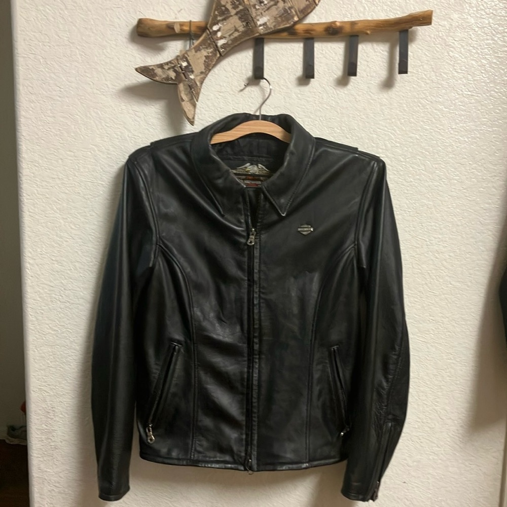❤️‍🔥HARLEY-DAVIDSONS  WOMENS LEATHER JACKET